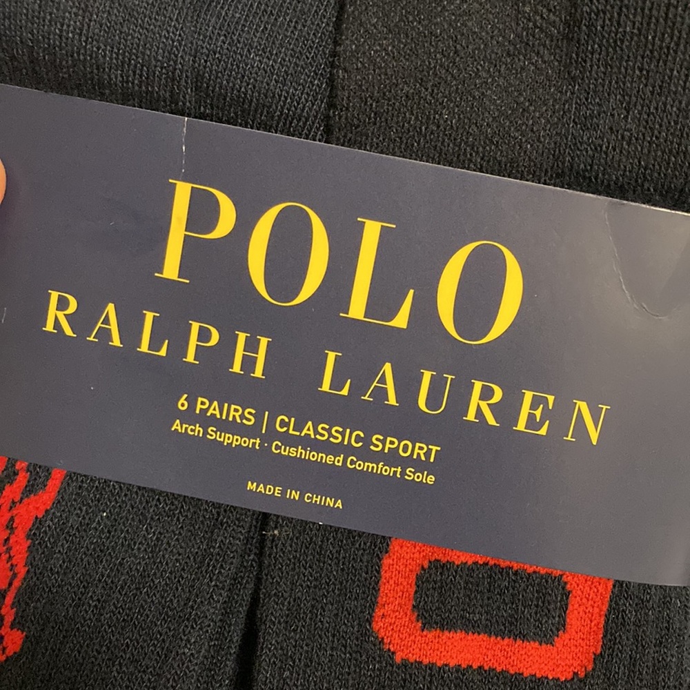 NWT Polo RL Sport Socks - Picture 2 of 7